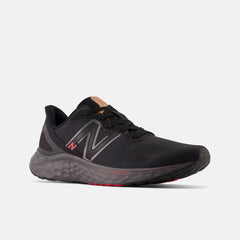 Running | Men New Balance Fresh Foam Arishi V4 Black With Magnet And Electric Red