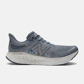 Running | Men New Balance Fresh Foam X 1080v12 Ocean Grey With Serene Blue And Dark Silver Metallic