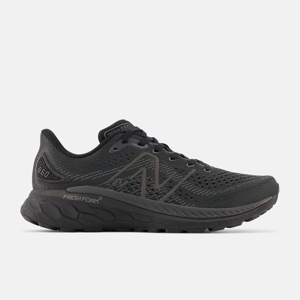 Running | Men New Balance Fresh Foam X 860v13 Black With Phantom And Black Metallic