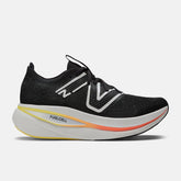 Running | Men New Balance FuelCell SuperComp Trainer Black With Black Metallic And Neon Dragonfly