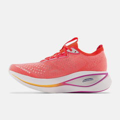 Running | Men New Balance FuelCell SuperComp Trainer Electric Red With Silver Metalic