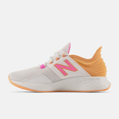 Running | Women New Balance Fresh Foam Roav Nimbus Cloud With Peach Glaze And Vibrant Pink