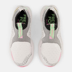 Running | Women New Balance Fresh Foam X 1080 Unlaced White With Black And Vibrant Green
