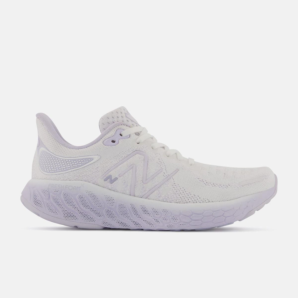 Running | Women New Balance Fresh Foam X 1080v12 White With Libra And Violet Haze