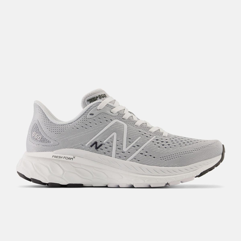 Running | Women New Balance Fresh Foam X 860v13 Aluminum Grey With Quartz Grey And Blacktop