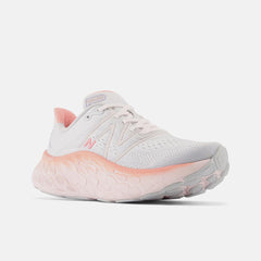Running | Women New Balance Fresh Foam X More V4 Quartz Grey With Washed Pink And Grapefruit