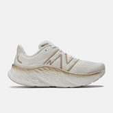 Running | Women New Balance Fresh Foam X More V4 White With Gold Metallic And Moonbeam