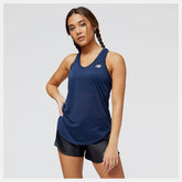 Shirts | Women New Balance Accelerate Tank Natural Indigo