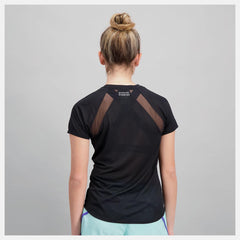 Shirts | Women New Balance Impact Run Short Sleeve Black