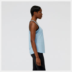 Shirts | Women New Balance Impact Run Tank Blue Haze Heather