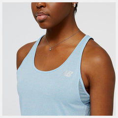 Shirts | Women New Balance Impact Run Tank Blue Haze Heather