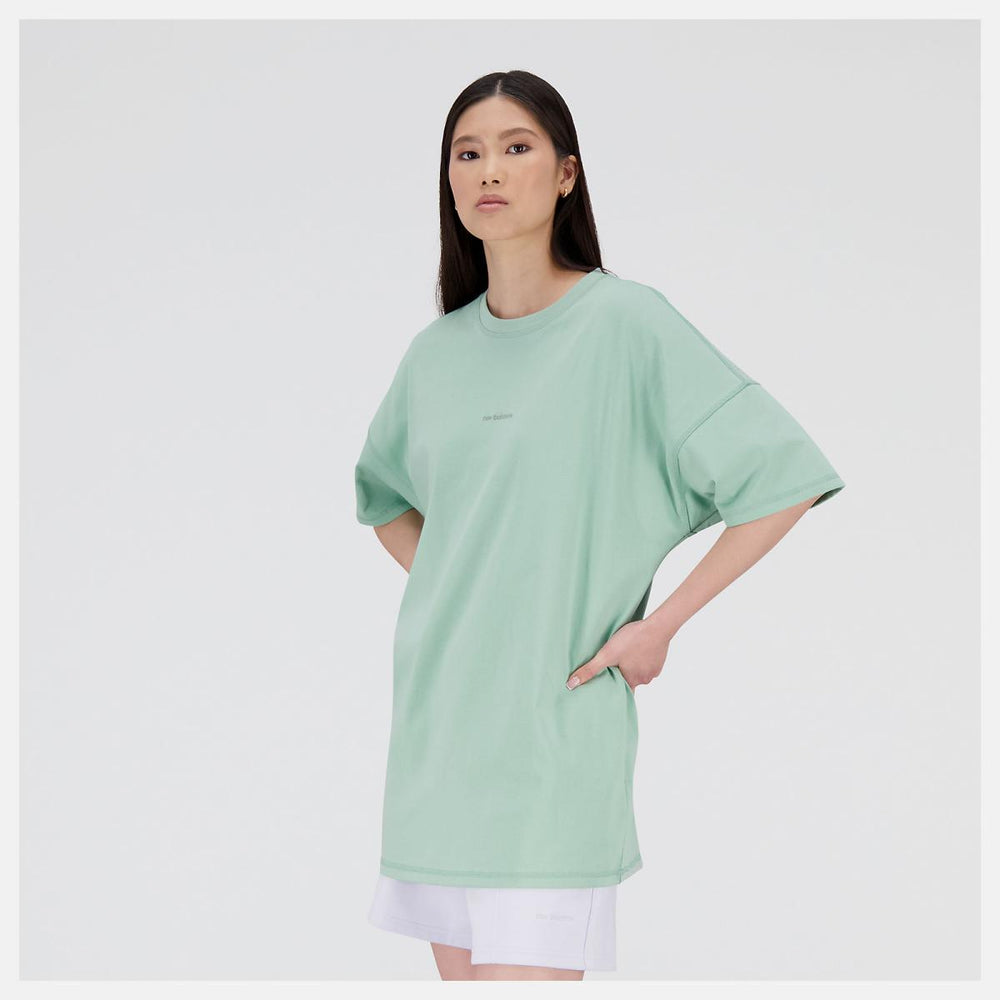 Shirts | Women New Balance NB Athletics Nature State Short Sleeve Tee Sage Leaf