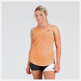 Shirts | Women New Balance Q Speed Jacquard Tank Neon Dragonfly