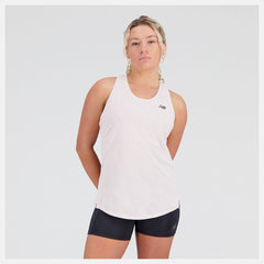 Shirts | Women New Balance Q Speed Jacquard Tank Stone Pink