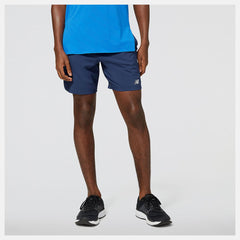 Shorts | Men New Balance Accelerate 7 Inch Short Natural Indigo
