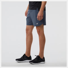 Shorts | Men New Balance Accelerate 7 Inch Short Thunder