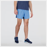 Shorts | Men New Balance Impact Run 5 Inch Short Heritage Blue