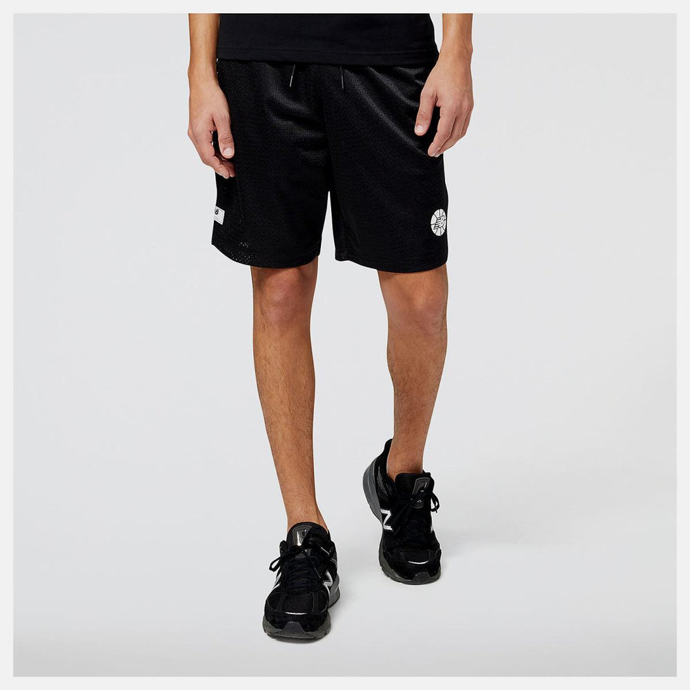 Shorts | Men New Balance NB Hoops Fundamentals Short Black