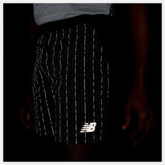 Shorts | Men New Balance NYC Marathon Training Impact Run Luminous 6 Inch Short Black