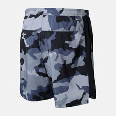 Shorts | Men New Balance Printed Accelerate 7 Inch Short Thunder