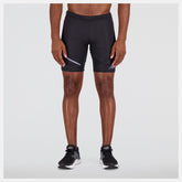 Shorts | Men New Balance Q Speed 9 Inch 1/2 Tight Black