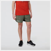 Shorts | Men New Balance United Airlines NYC Half Printed Impact Run 5 Inch Short Deep Olive Green