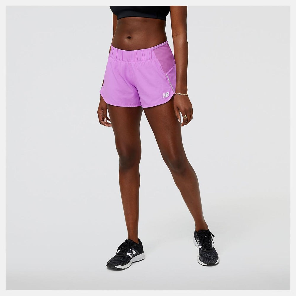 Shorts | Women New Balance Impact Run 3in Short Cosmic Rose