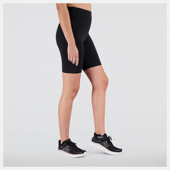 Shorts | Women New Balance NB Essentials Stacked Fitted Short Black