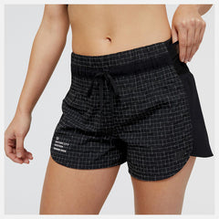 Shorts | Women New Balance NYC Marathon Training Impact Run Luminous 3 Inch Short Black