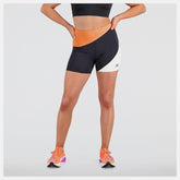 Shorts | Women New Balance Q Speed Shape Shield 4 Inch Fitted Short Neon Dragonfly