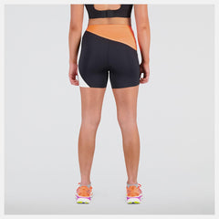 Shorts | Women New Balance Q Speed Shape Shield 4 Inch Fitted Short Neon Dragonfly