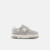 Size 0 - 10 | Kids New Balance 550 Bungee Lace With Top Strap Concrete With White