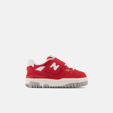 Size 0 - 10 | Kids New Balance 550 Bungee Lace With Top Strap Team Red With White
