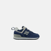 Size 0 - 10 | Kids New Balance 574 Core Bungee Navy With White