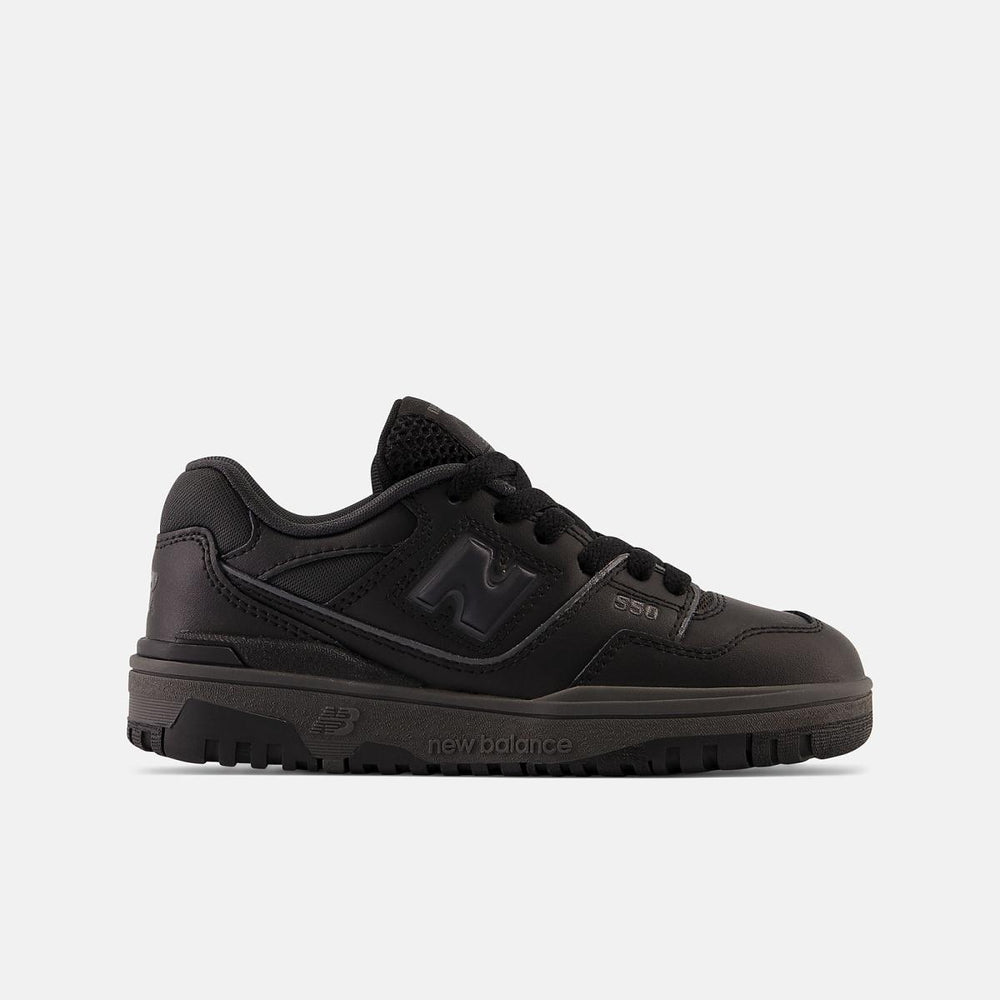 Size 10.5 - 3 | Kids New Balance 550 Black
