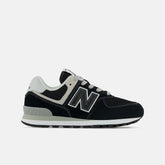Size 10.5 - 3 | Kids New Balance 574 Core Black With White