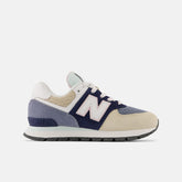 Size 10.5 - 3 | Kids New Balance 574 Nb Navy With Light Surf And Washed Pink