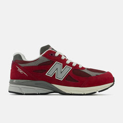 Size 3.5 - 7 | Kids New Balance 990v3 Nb Scarlet With Marblehead