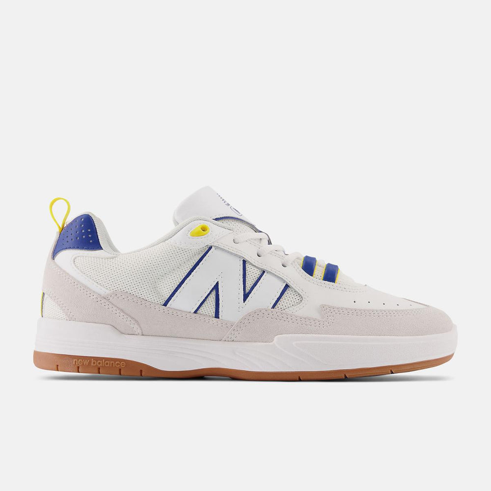 Skateboarding | Men/Women New Balance NB Numeric Tiago Lemos 808 White With Blue