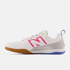 Soccer | Men/Women New Balance Fresh Foam Audazo V6 Pro IN White With Bright Lapis And Alpha Pink