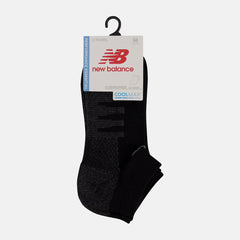 Socks | Men/Women New Balance Coolmax No Show Socks 2 Pack Black