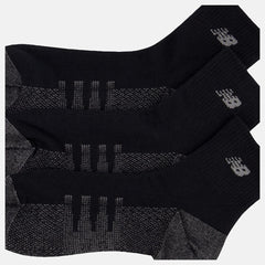 Socks | Men/Women New Balance Coolmax Quarter Socks 2 Pack Black