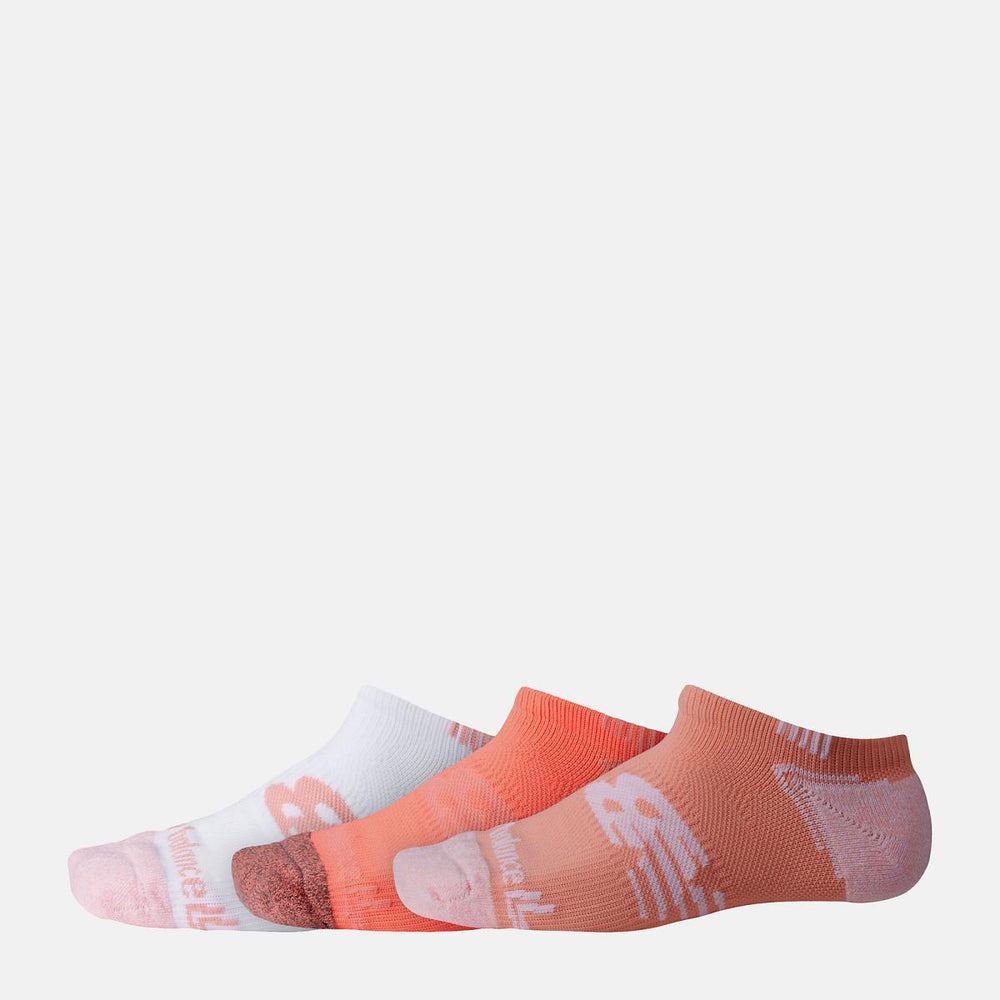 Socks | Men/Women New Balance No Show Run Sock 3 Pack Pink