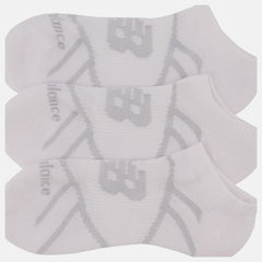 Socks | Men/Women New Balance Performance No Show Socks 3 Pack White