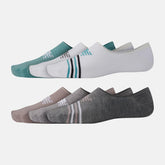 Socks | Men/Women New Balance Ultra Low No Show Socks 6 Pack White With Black