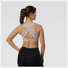 Sports Bras | Women New Balance NB Fortiflow Bra Violet Shadow