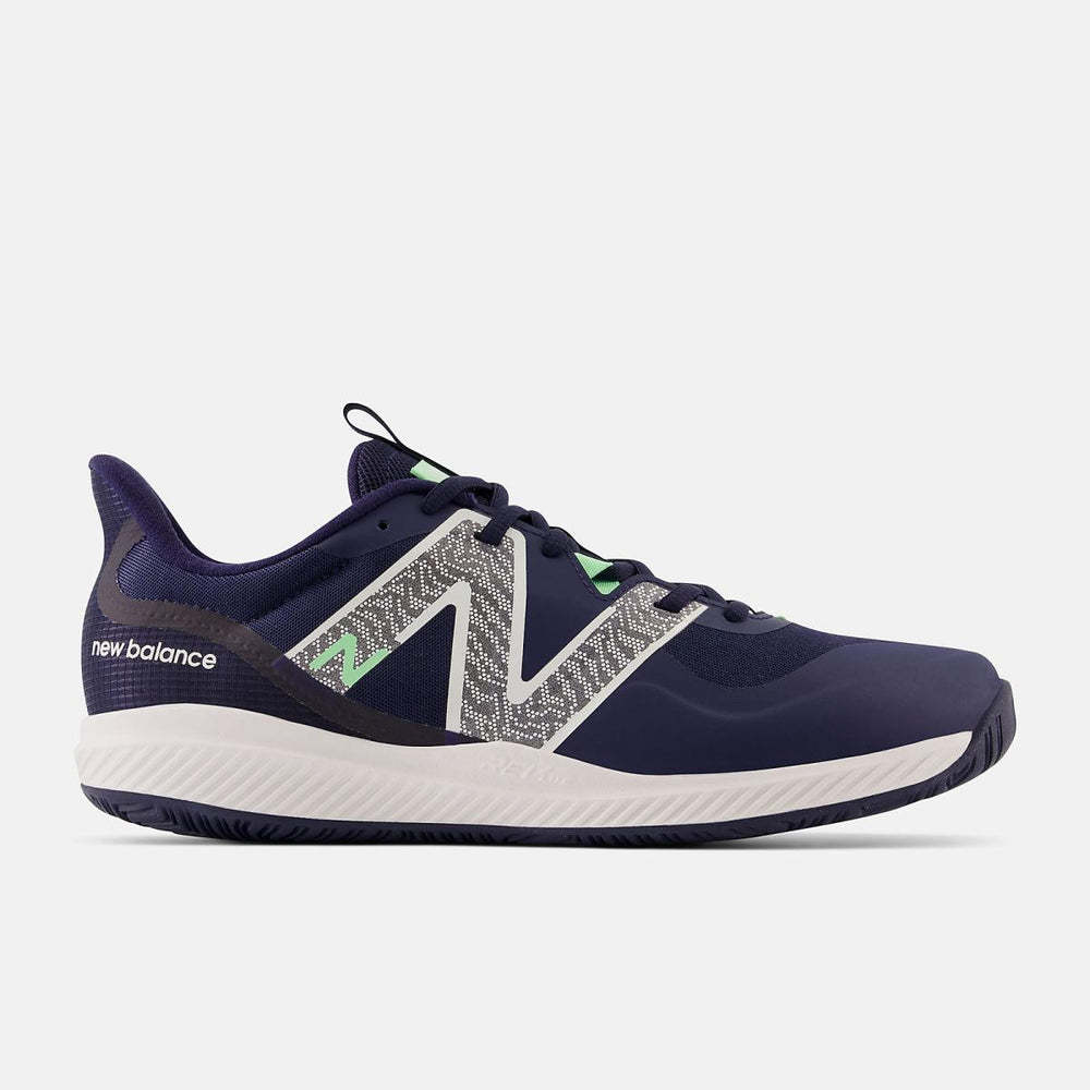 Tennis | Men New Balance New Balance 796v3 Team Navy With Electric Jade And Light Gray