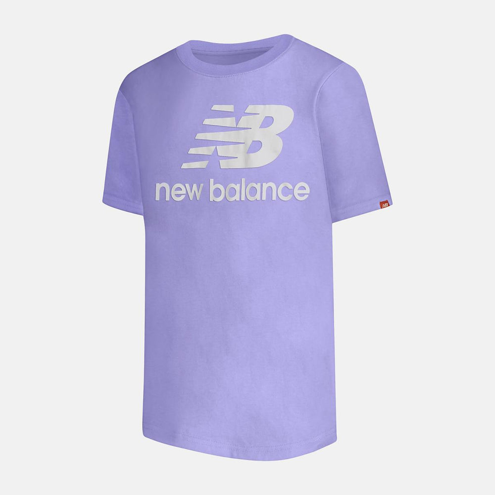 Tops | Kids New Balance Essentials Logo Tee Vibrant Violet