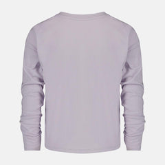 Tops | Kids New Balance Girls Long Sleeve Knotted Tee Grey Violet