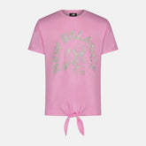 Tops | Kids New Balance NB Essential Tie Front Tee Orbit Pink